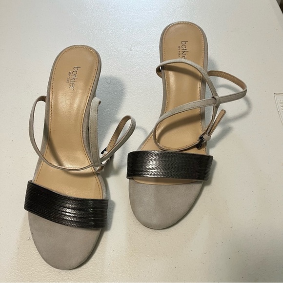 BOTKIER NY Ankle Strap Open Toe Dress Leather Sandal Shoes Persi Size 7.5 - Picture 2 of 8